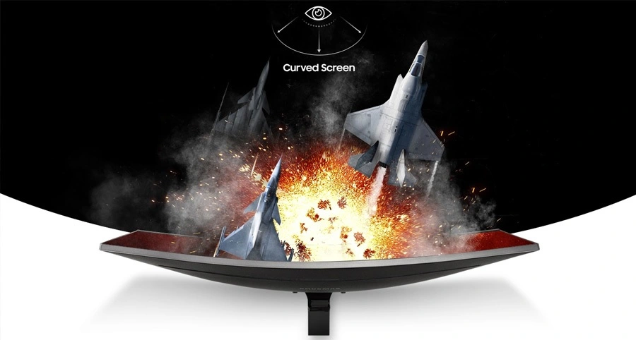 Monitor Samsung - zakrzywiony monitor do grania